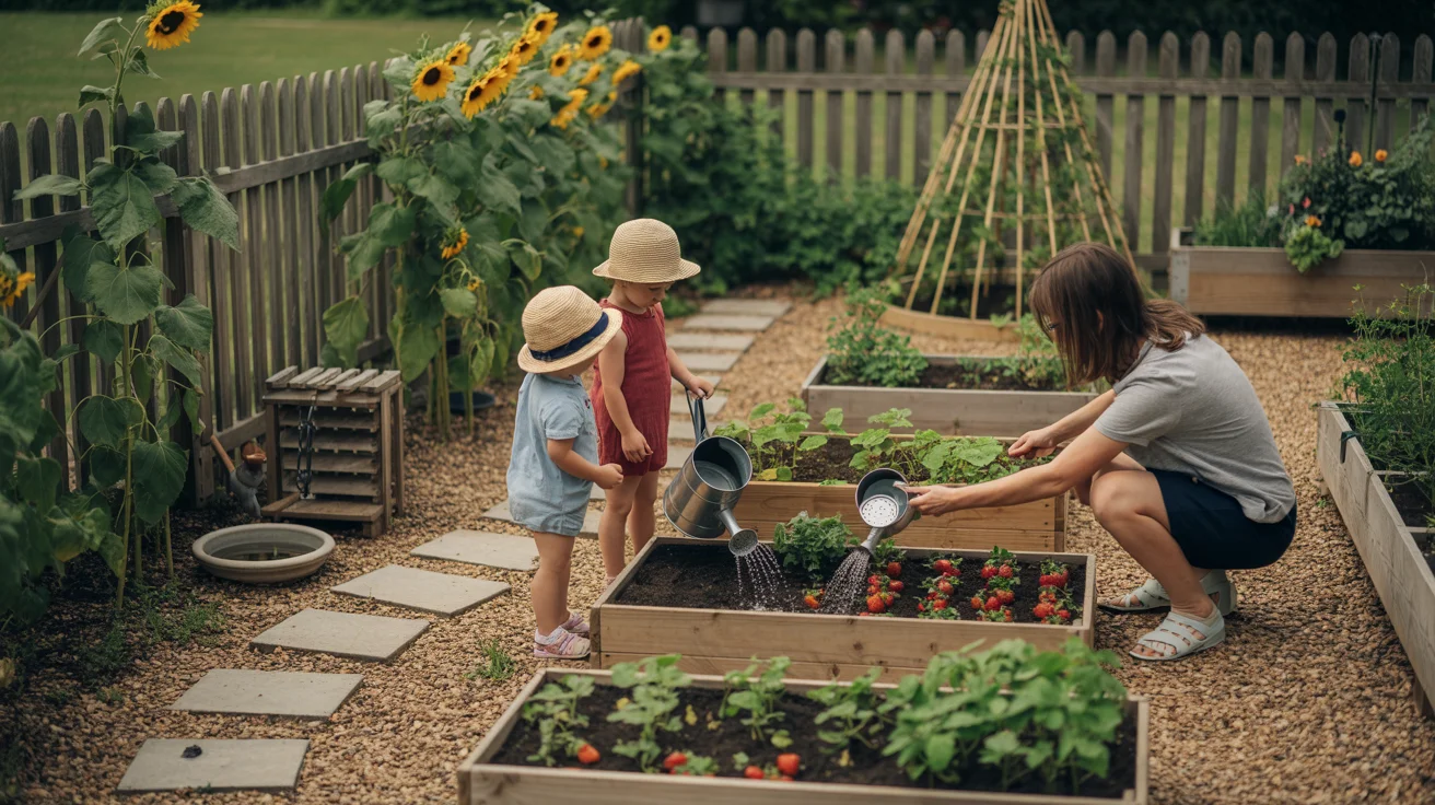 Projektowanie ogrodu dla dzieci