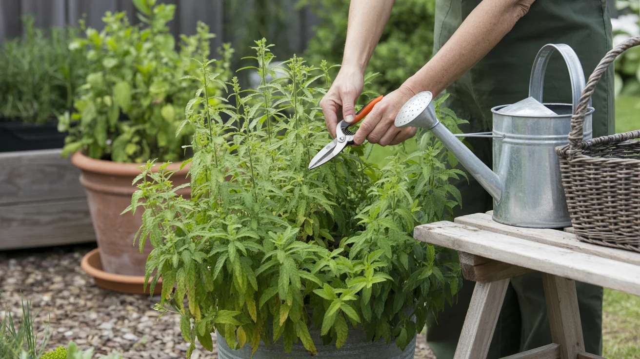 Werbena cytrynowa: aromatyczne zioło w ogrodzie i doniczce