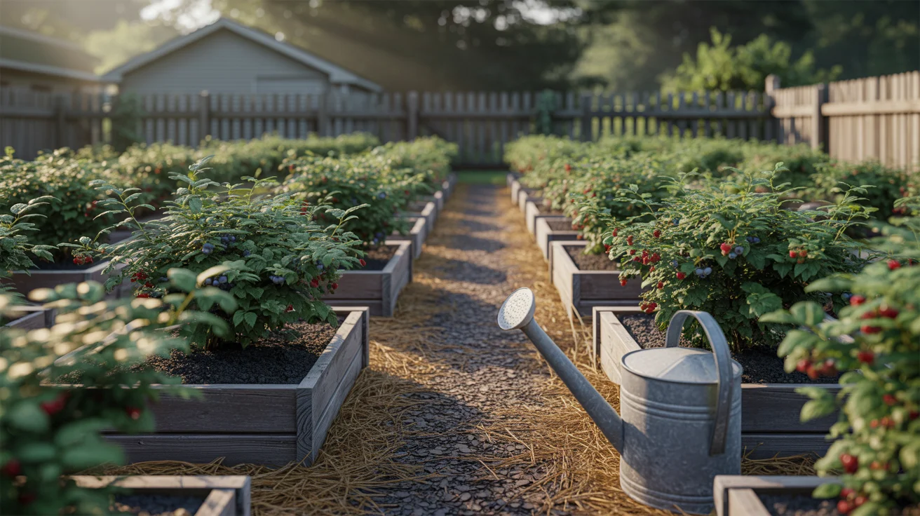 Przydomowy sadzik jagodowy: borówki, maliny i porzeczki na wyciągnięcie ręki