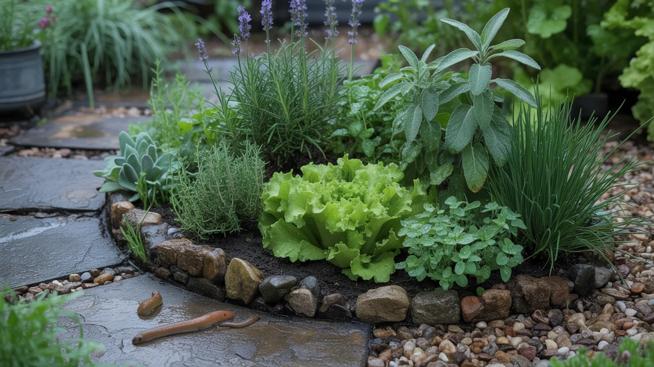 Rośliny odstraszające ślimaki: naturalna ochrona grządek