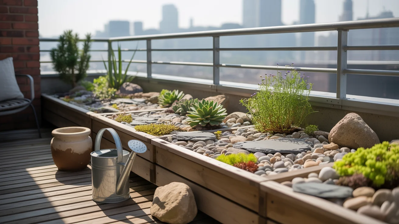 Skalniak na balkonie: jak stworzyć miniaturowy ogród skalny