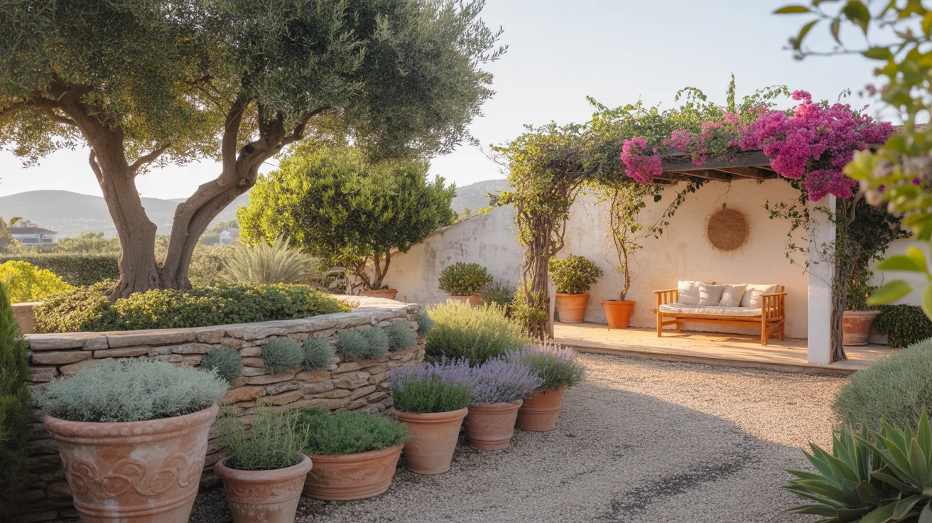 Ogród w stylu śródziemnomorskim w polskim klimacie