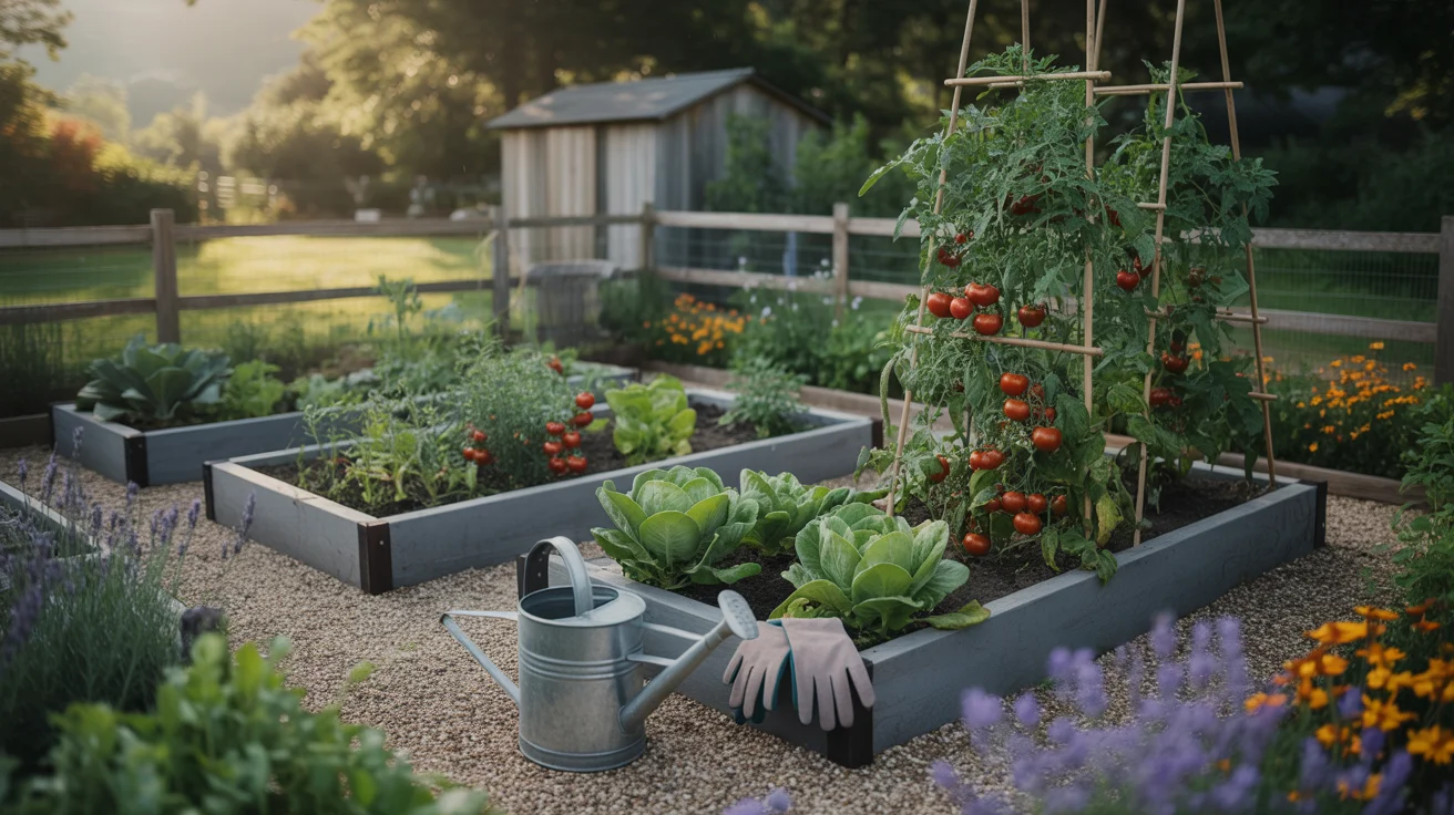 Podwyższone grządki betonowe: jak zbudować i co uprawiać