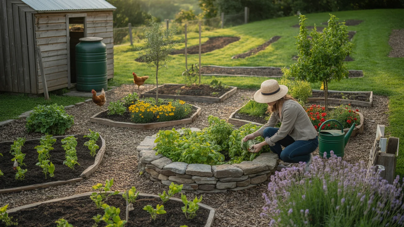 Planowanie ogrodu permakulturowego