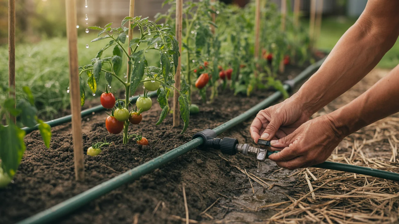 Systemy nawadniania kropelkowego w ogrodzie