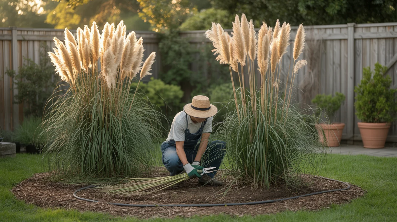 Trawa pampasowa w polskim ogrodzie: sadzenie i zimowanie