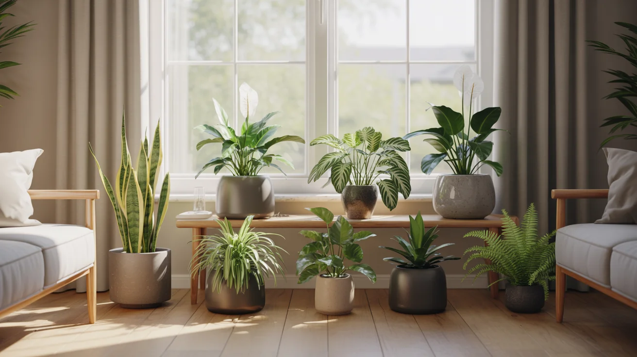 Rośliny doniczkowe oczyszczające powietrze