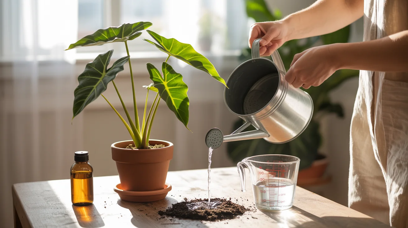 Nawożenie alokazji: czym i jak dokarmiać spektakularne liście