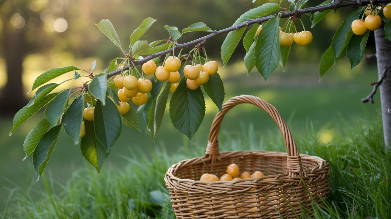 Żółta czereśnia: mało znany owoc do Twojego ogrodu