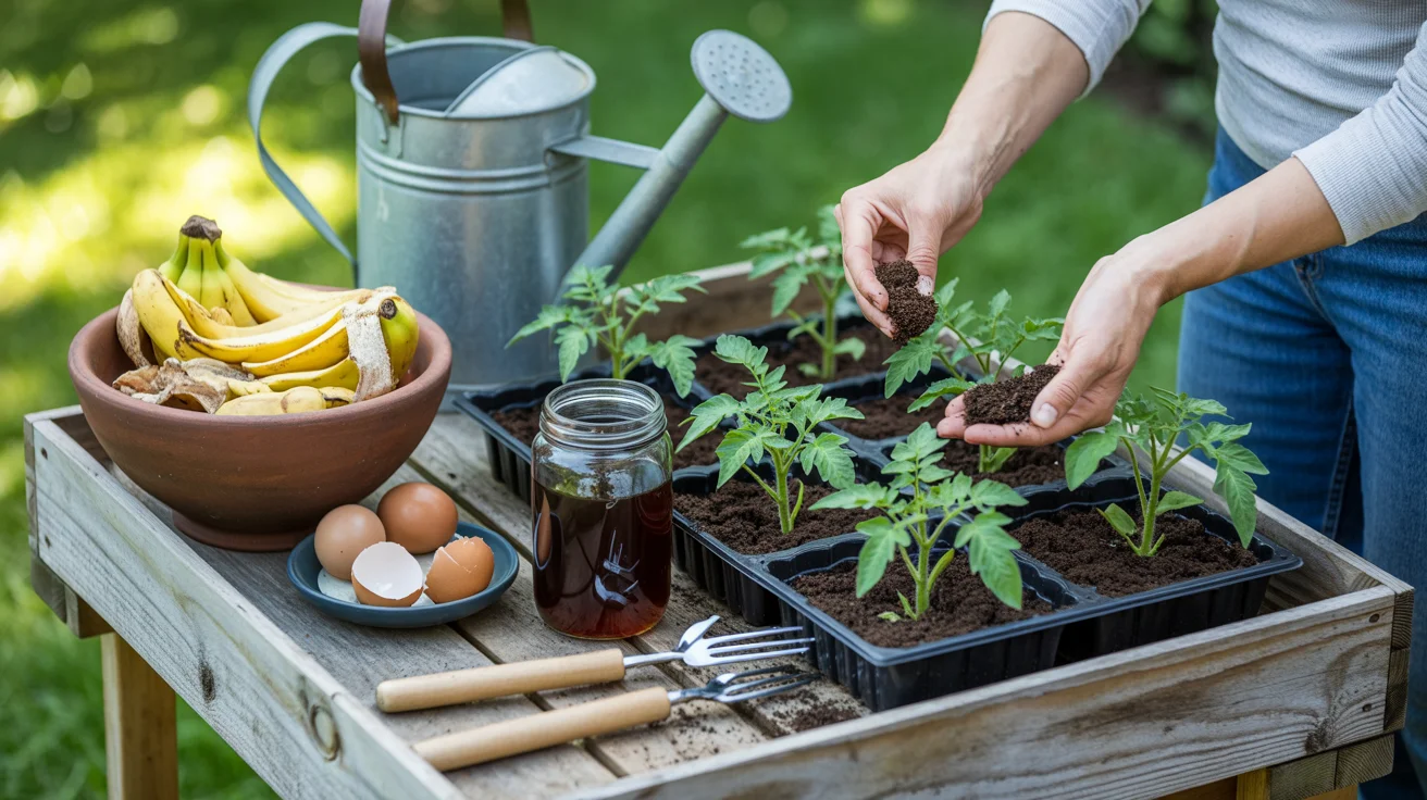 Ekologiczne nawozy DIY z kuchennych odpadków