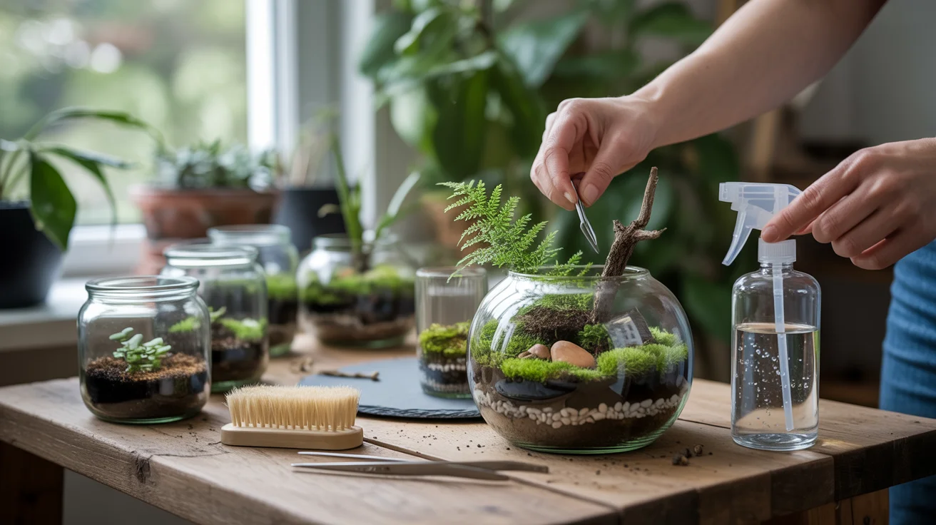 Lasy w słoiku – modny element dekoracji domu