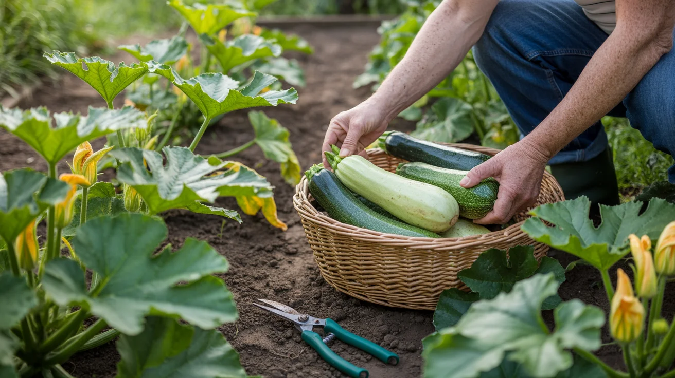 Zbiór cukinii: jak rozpoznać dojrzałość i kiedy zbierać