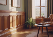 Boazeria angielska – jak zrobić modną lamperię?