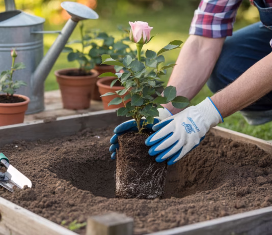 Sadzenie i przesadzanie róż – kiedy, jak głęboko i błędy